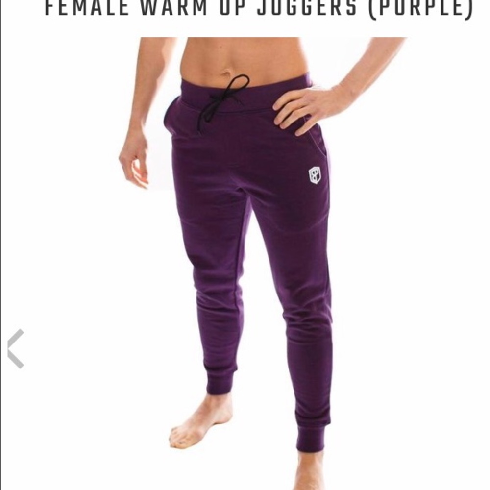 Born Primitive warm up joggers purple